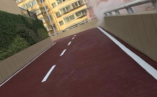 石河子乡彩色路面